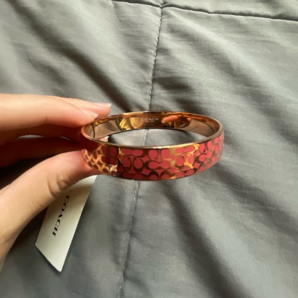 Coach Signature Enamel Bangle ❗️NEW WITH TAGS❗️ - Picture 2 of 4